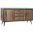 Dkd Home Decor 144 Fir Natural Metal Light Sideboard