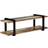 vidaXL tv-skab 130x40x40 massivt genbrugstræ TV-bord