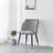 Life Interiors Set of 1/2/4 Milano Velvet Kitchen Chair