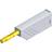 Hirschmann SKS LAS N WS Au Lamelstik 4 mm Hvid