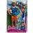 Barbie Ken with Surfboard & Poseable Blonde Barbie Ken Beach Doll