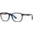 Ray-Ban Children Rb1619 Kids Black On Blue Clear Lenses Polarized 49-16