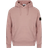 Stone Island Garment Dyed Popover Hoodie - Rose Quartz