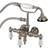 Kingston Brass AE23T8 Aqua Vintage Vintage 39510 Mount Hand Shower Gray