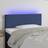 vidaXL LED-lys stof Sengegavl