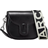 Marc Jacobs The Covered J Marc Saddle Bag - Black