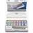 Winsor & Newton Cotman Watercolours Deluxe Sketchers' Pocket Box Half Pans 19-pack