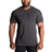 Better Bodies Recruit Tee - Dark Gray Melange