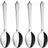 Georg Jensen Pyramid Dessert Spoon 16.7cm 4pcs