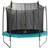 The Range Trampoline 244cm + Saftey Net