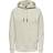 Only & Sons Normal Passform Hoodie Sweatshirt - Gray/Pelican