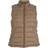 Vila Quiltet Vest - Walnut