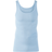 Calida Twisted Cotton Tank Top - Ice Blue