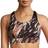 Casall Crossback Sport Bra - Brown Patterned