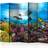 Artgeist Skærmvæg Coral Reef II 225 x 172 cm Dobbeltsiddet Rumdeler