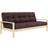 Karup Design Knob Sovesofa Clear Lacquered 715 Brown Sofa