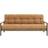 Karup Design Bed Brown Fudge Brown Knob Sofa 3 Seater