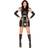 Roma Ninja Warrior Black Womens Party Costume