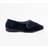 GBS Navy Audrey Touch Fastening Slipper