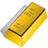 Gadget Master Gold bar door stopper 1st 140x55mm