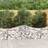 vidaXL Buede Gabionkurve 4 Stk 200x50x60/80 cm Galvaniseret Jern Krukke
