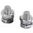 BEP samleblok sort dobb. 10mm