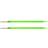 Knitpro Trendz Udskiftelige Rundpinde Akryl 13cm 3,75mm US5 Fluorescen