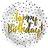 Folat Happy Birthday Folieballon Prikket