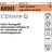 Heco Multi-Monti-plus 917510075571 Betongskruv MULTI-MONTI+ 25st