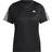 adidas Run Icons 3-Stripes Low-Carbon Løbe-T-shirt Black