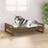 vidaXL Solid Pine Wood Dog Bed Honey Brown Pet Sofa Dog Couch