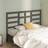 vidaXL grey, 126 Solid Wood Pine Bed Headboard