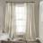 Lush Decor Rosalie Ivory Window Curtain 54 x 120 Pieces