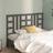 vidaXL grey, 166 Solid Pine Bed Bed Headboard