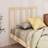 vidaXL brown, 81 Solid Wood Pine Bed Wooden Headboard