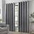 Curtina Charcoal, 90 Inch Curtina Kendal