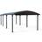 Palram Canopia Arcadia 3.6 Double Metal Carport Canopy (Building Area )