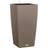 Lechuza 30" Sand Brown All In One Cube Wicker Planter