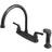 Kingston Brass NB790SP Water Onyx Centerset Kitchen Faucet Black Stai Matt black