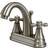 Kingston Brass KS7618AX 4 in Centerset Bathroom Faucet Brushed Nicke Brushed Nickel