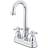 Kingston Brass KB3611AX 4 in Centerset Bathroom Faucet Polished Chro Polished Chrome