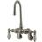 Kingston Brass CC85T8 Vintage Adjustable Center Wall Mount Tub Faucet Brushed Nickel