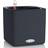 Lechuza CUBE Color 16 Slate Poly Resin