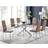 Furniturebox Leonardo 150cm Modern Dining Set