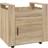 vidaXL Kontorvogn 60 x 45 x 60 cm Konstrueret Træ Sonoma-Eg Skrivebord 60x60cm