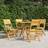 vidaXL Folding Garden Chairs 4 Garden Dining Chair