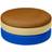 Broste Copenhagen Pond blue/sand/ocher Pouffe