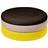 Broste Copenhagen Pond yellow/beige/dark Pouffe