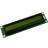 Display Elektronik Elektronik LC-Display Gulgrøn 122 x 33 x 11.1 mm