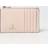 Furla Card Case M Ballerina I Pink Textured Leather Woman